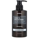 KUNDAL Honey & Macadamia Shampoo – 500ml – Clean Soap