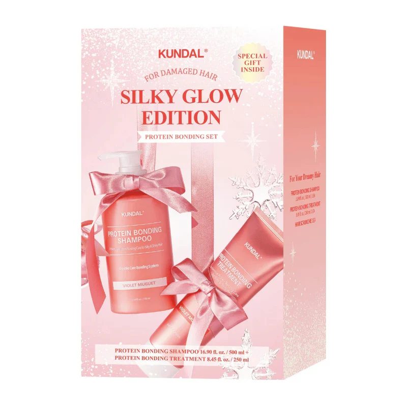 Holiday-Silk-Glow-Edition-KUNDAL KUNDAL Silky Glow Edition Protein Bonding Set - Image 1