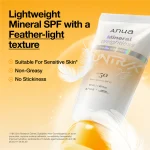 Anua Mineral Weightless Finish Sunscreen SPF50+ – 50ml / 1.69 fl oz - Image 3