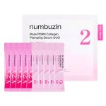 Numbuzin Rose PDRN collagen plumping serum DUO No.2 serum 1.3/10 ampoules